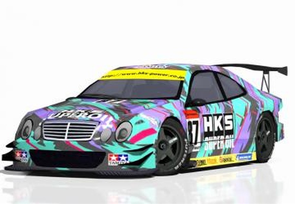 Mercedes-Benz HKS CLK JGTC500 2002версия 2.0 для Assetto Corsa