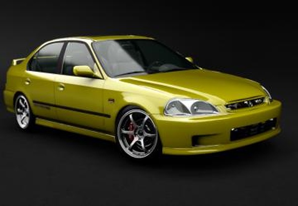 Honda Civic Ferio 2000 Sayrxверсия 5.0 для Assetto Corsa