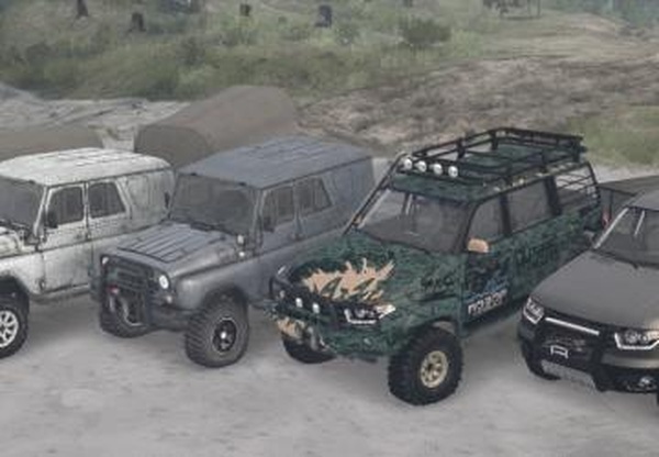 Пак Уазовверсия 07.03.18 для Spintires: MudRunner (v29.01.18)