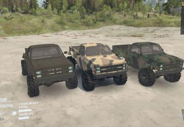 Chevrolet K5 Blazer M1008версия 3 для Spintires: MudRunner (v29.01.18)
