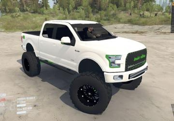 Ford F150 «Zombie Edition»версия 1 для Spintires: MudRunner (v29.01.18)