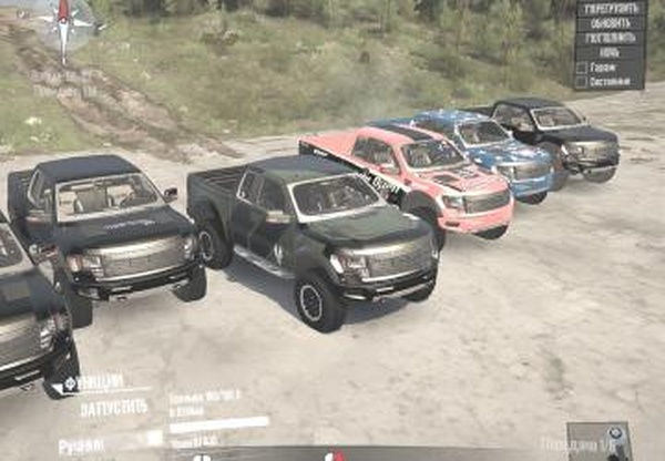 Ford Raptor F150 modificationверсия 1.0 для Spintires: MudRunner (v29.01.18)