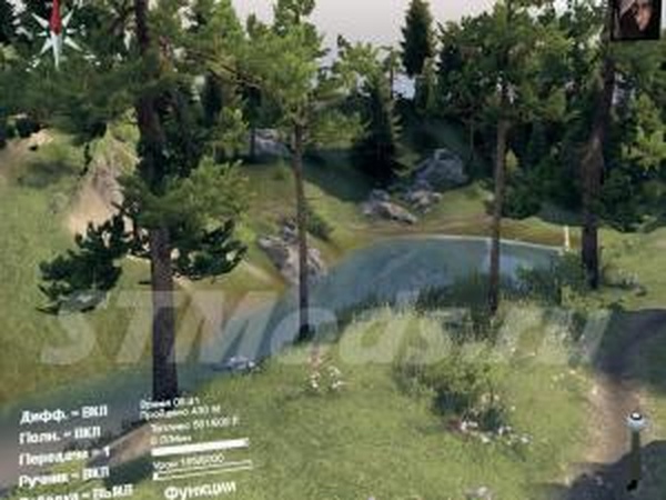 Карта «Faerie Hill»версия 3.0 для SpinTires (v03.03.16)