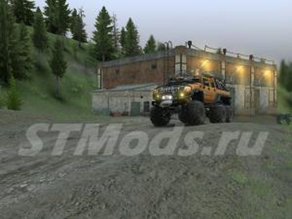 Карта «Project Two»версия 4.0 для SpinTires (v03.03.16)