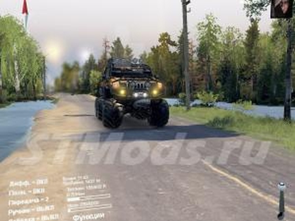 Карта «Новое Приволжье»версия 2.0 для SpinTires (v03.03.16)