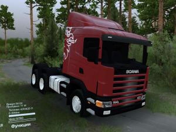 Scania R420версия 1.0 для SpinTires (v03.03.16)