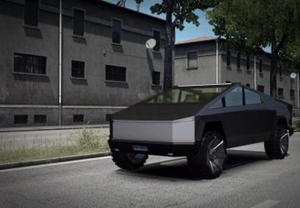Tesla CyberTruckверсия 1.0 для Euro Truck Simulator 2 (v1.35.x, 1.36.x)