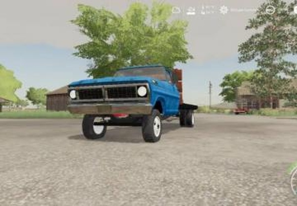1970 Ford F350 Flatbed WIPверсия 1.0.0.0 для Farming Simulator 2019