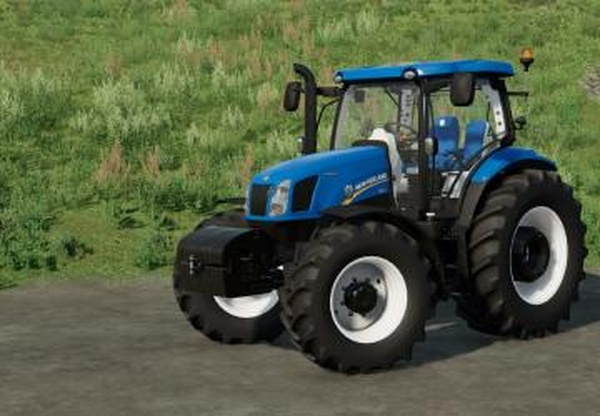New Holland T6 Tier 4Aверсия 1.0.1.0 для Farming Simulator 2022
