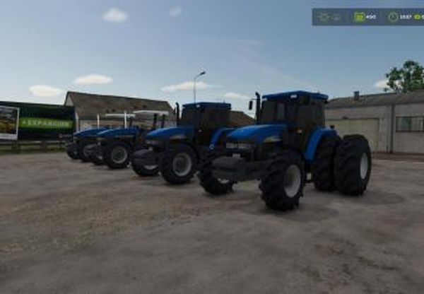 New Holland TMверсия 1.0.0.0 для Farming Simulator 2025