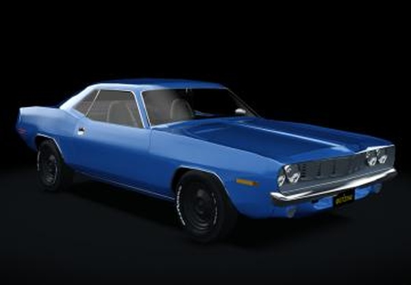 Plymouth Barracuda 318 1971версия 3.0 для Assetto Corsa