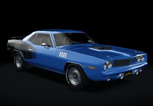 Plymouth Cuda 426 HEMI 1971версия 3.0 для Assetto Corsa