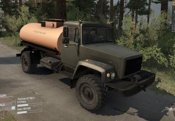 Звук для ГАЗ-3308 от Dariusверсия 1.0 для Spintires: MudRunner (v29.01.18)