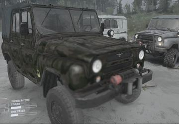 Пак текстур Уаз-469/3152версия 0.1 для Spintires: MudRunner (v29.01.18)