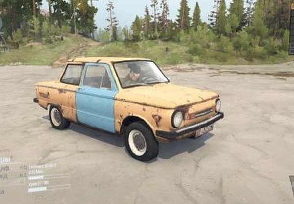 ЗАЗ-968Мверсия 0.1 для Spintires: MudRunner (v29.01.18)