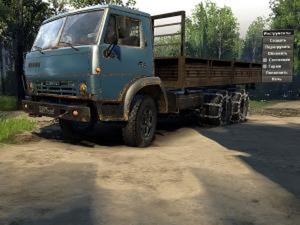 КамАЗ-55102версия 06.12.15 для SpinTires (v03.03.16)