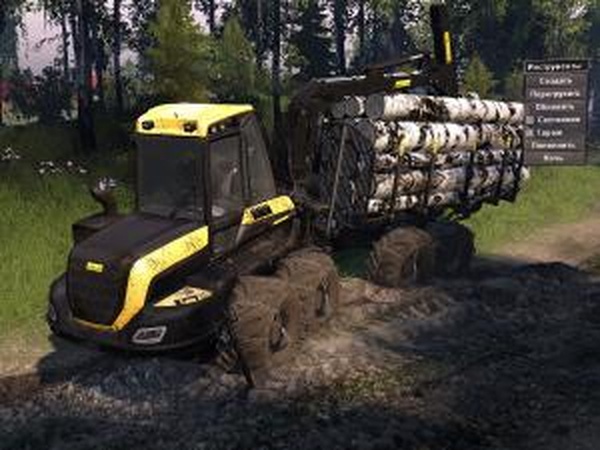 Forwarder Ponsse Buffalo 8x8версия 2 для SpinTires (v03.03.16)