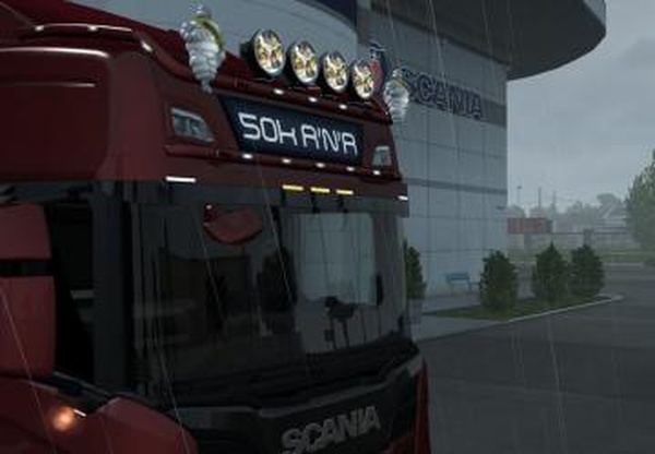 50K Addons FIX for Scania P&Gверсия 1.0 для Euro Truck Simulator 2 (v1.35.x, - 1.39.x)