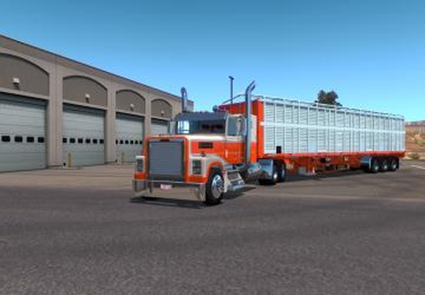 Dina Transtarверсия 1.0 для Euro Truck Simulator 2 (v1.35.x, 1.36.x)