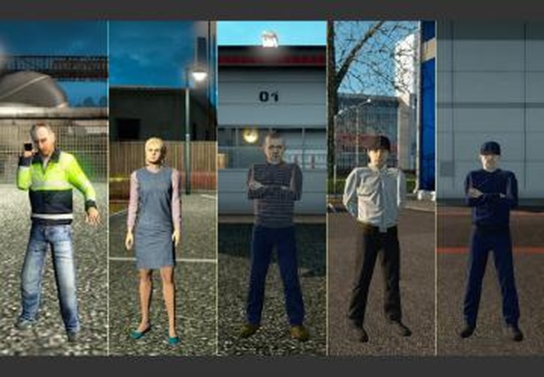 Обслуживающий персоналверсия 1.6 для Euro Truck Simulator 2 (v1.36.x)