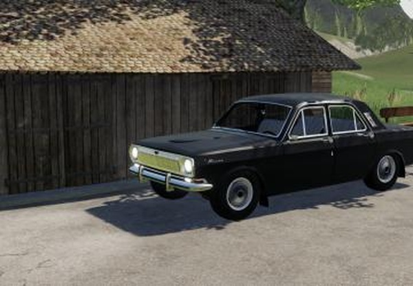 ГАЗ-24версия 2.1 для Farming Simulator 2019 (v1.5.x)