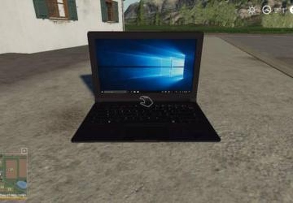 Laptop Pickupableверсия 1.0 для Farming Simulator 2019