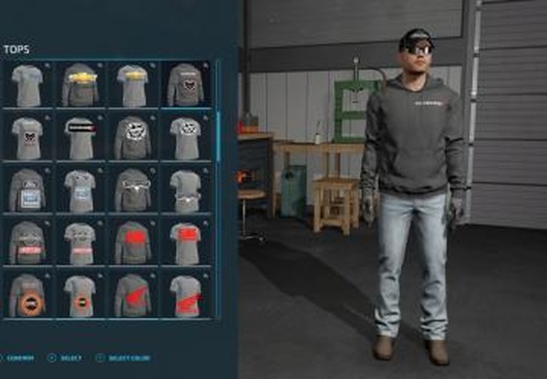 Truck Brands Wardrobeверсия 1.0.0.0 для Farming Simulator 2022