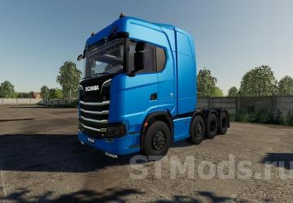 Scania R730 8X4версия 1.0 для Farming Simulator 2022