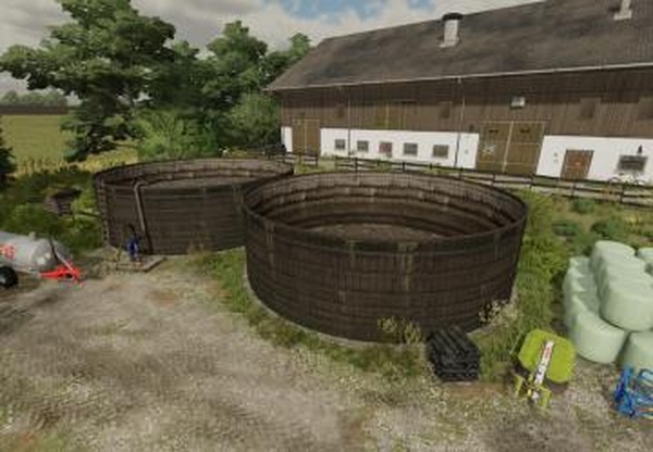Wooden Liquid Manure Tankверсия 1.0.0.0 для Farming Simulator 2022