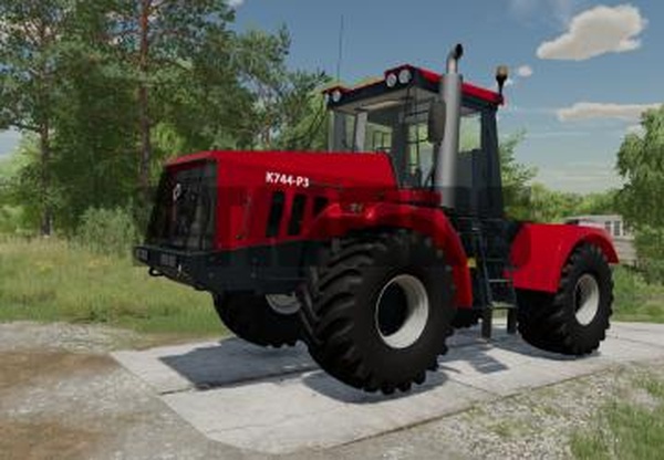 Кировец K-744 P3версия 1.0.1 для Farming Simulator 2022 (v1.10x)