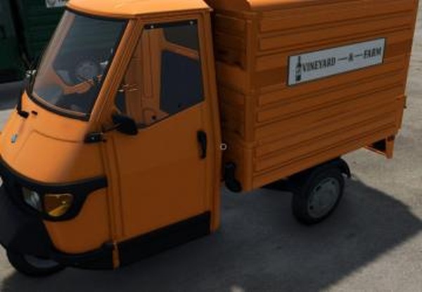 Piaggio Ape 50 vanверсия 1.0.0.2 для Farming Simulator 2025