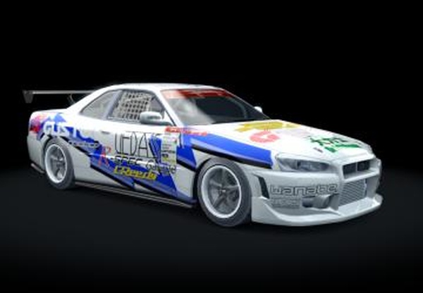 Nissan GTR R34 Furano 26Rверсия - для Assetto Corsa