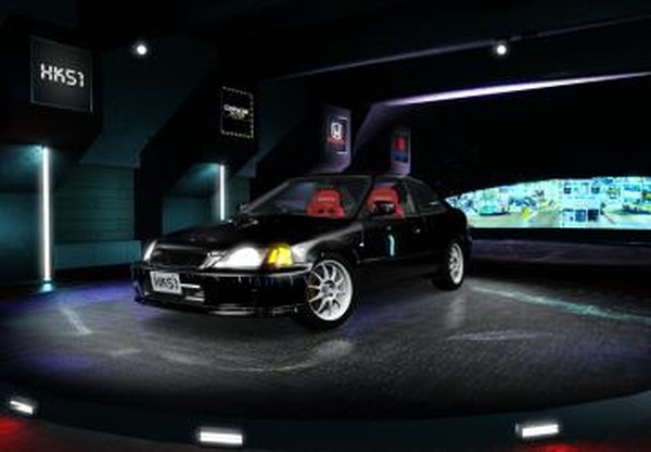 Honda Civic EM1 HK51 P1 retuneверсия 3.2 для Assetto Corsa