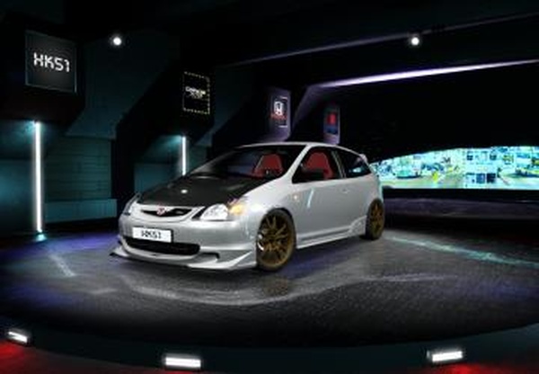 Honda Civic EP3 HK51 P1 retuneверсия 3.2 для Assetto Corsa