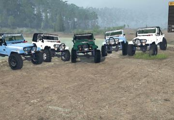 Jeep Wrangler YJ Opentop & Hardtopверсия 2 для Spintires: MudRunner (v29.01.18)