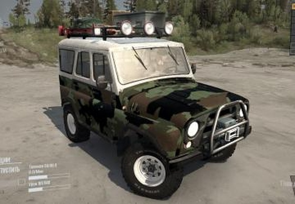 Уаз-469 Трофиверсия 4 для Spintires: MudRunner (v29.01.18)