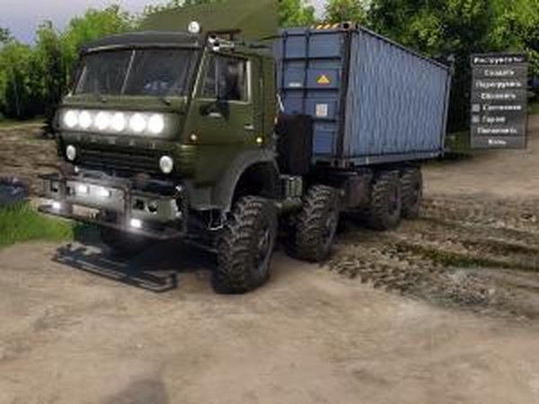 КамАЗ-6350 «Мустанг»версия 1 для SpinTires (v03.03.16)