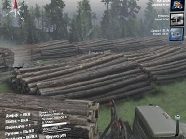 Карта «Panagino»версия 1.0 для SpinTires (v03.03.16)