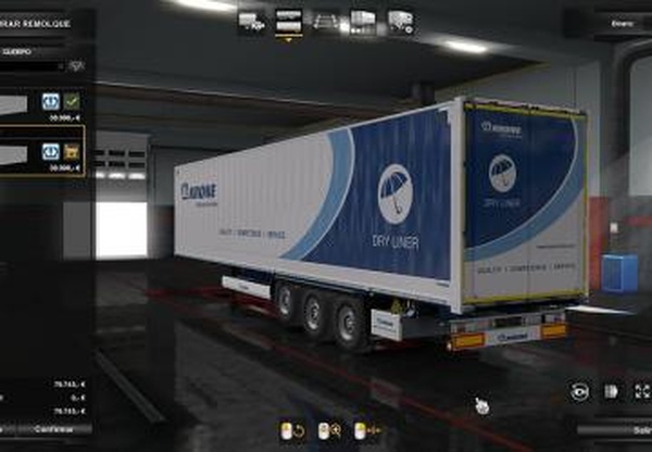 Doors for Krone DryLiner by Sogard3версия 1.0 для Euro Truck Simulator 2 (v1.36.x, - 1.42.x)