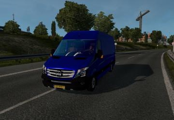 Mercedes Sprinter 2015версия 1.8.2 для Euro Truck Simulator 2 (v1.35.x, 1.36.x)