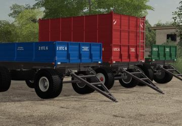 2ПТС-6версия 1.0.0.0 для Farming Simulator 2019 (v1.5.x)