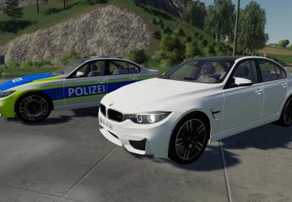 BMW M3 F30 2012версия 1.0.0.0 для Farming Simulator 2019 (v1.5.x)