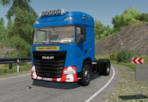 Daf XF 2022версия 1.0.0.0 для Farming Simulator 2022