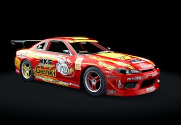 Nissan Silvia RS2 HKS GENKI HYPERверсия - для Assetto Corsa
