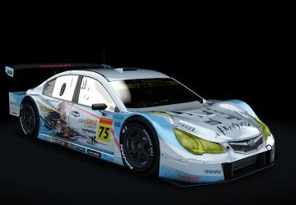 Subaru Legacy B4 GT300 #62 2009 (AWD)версия 2.2 для Assetto Corsa