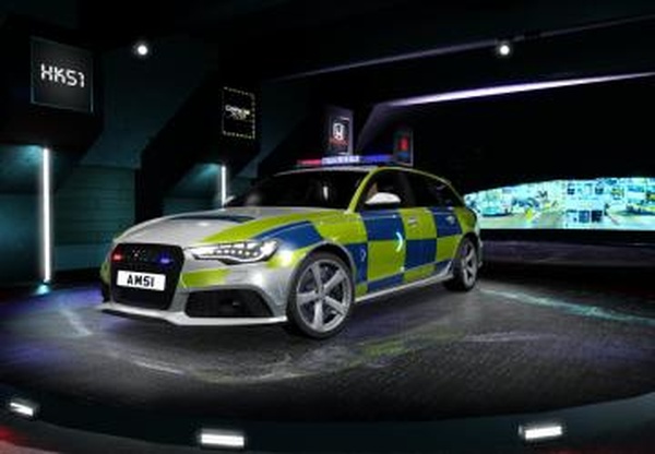 Audi A6 Avant (Police) HK51 P1 retuneверсия 3.2 для Assetto Corsa