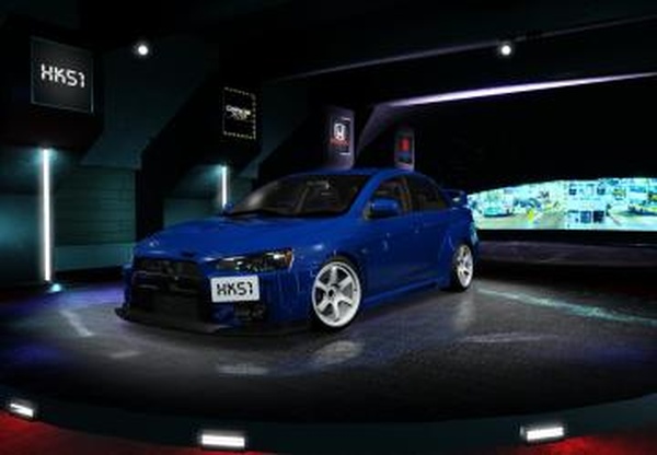 Mitsubishi Lancer Evolution X HK51 P1 retunev3.2 для Assetto Corsa