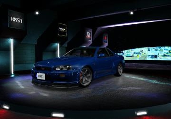 Nissan Skyline GTR34 HK51 P1 retuneверсия 3.2 для Assetto Corsa