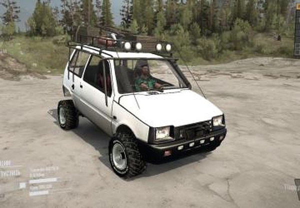 Ваз-1111 «Ока»версия 4 для Spintires: MudRunner (v29.01.18)