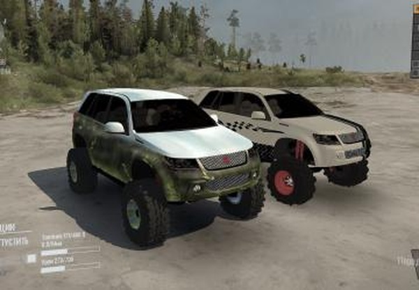 Suzuki Grand Vitara 2007версия 4 для Spintires: MudRunner (v29.01.18)